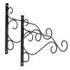 2Pcs Iron Plant Hanging Bracket