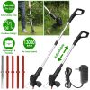Electric Cordless Grass String Trimmer