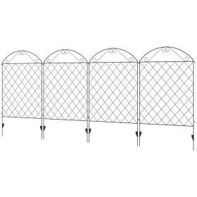 Foldable Fence Arch Trellis Panel