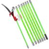 2 In 1 Extra Long Manual Pole Saw 8.23-28.25FT