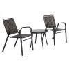 3-Piece Patio Bistro Table Set
