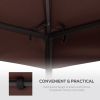 9.8' x 9.8' Gazebo Replacement Canopy