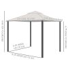 10' x 12' Patio Gazebo with Netting