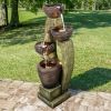 40inches Tall Modern Outdoor Fountain