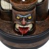 15.5inches Tiki Totem Indoor Tabletop Fountains with LED Light for Office, Room, House, Home Decor
