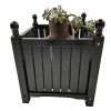Wood Outdoor Flower and Herb Pot