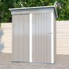 Tool Shed with Sloping Roof and Lockable Door