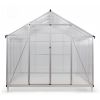 8' x 10' Polycarbonate Outdoor Greenhouse