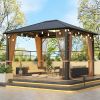 10x12 Hardtop Metal Gazebo