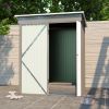 Tool Shed with Sloping Roof and Lockable Door