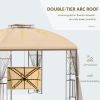 10' x 10' Patio Gazebo with Corner Shelves