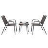 3-Piece Patio Bistro Table Set