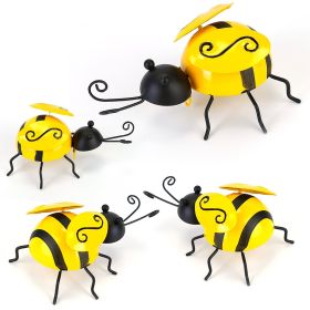 4Pcs Bumble Bee Set Statues