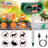 Solar Ultrasonic Animal Repeller Motion Sensor