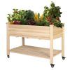 Wood Raised Garden Bed Planter
