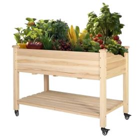 Wood Raised Garden Bed Planter