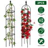2 Packs Garden Obelisk Trellis 5.9FT Plants Tower for Climbing Plants