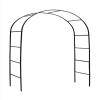 78"H x 45"W Metal Garden Arch Trellis