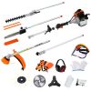 33cc 2-Cycle Gas 10-in-1 Multi-Functional Garden Trimmer Tool System