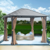 10x12 Hardtop Metal Gazebo