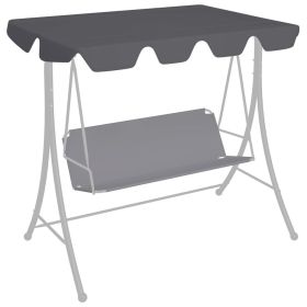 Replacement Canopy for Garden Swing Anthracite