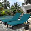 2PCS Set Outdoor Lounge Chair Cushion Replacement