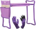 Garden Kneeler and Seat  with Gloves and Tool Pouch