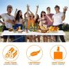 6' Folding Table Portable Plastic Indoor Outdoor Picnic Party Dining Camping Tables