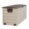 75gal 260L Outdoor Garden Plastic Storage Deck Box
