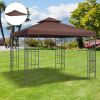 9.8' x 9.8' Gazebo Replacement Canopy