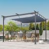 11.5' x 11.5' Retractable Pergola Canopy