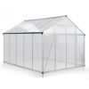 8' x 10' Polycarbonate Outdoor Greenhouse