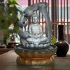 11inches Buddha Fountain Fengshui Indoor Tabletop Decorative Waterfall Kit
