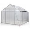 8' x 10' Polycarbonate Outdoor Greenhouse