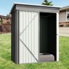 Tool Shed with Sloping Roof and Lockable Door