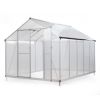 8' x 10' Polycarbonate Outdoor Greenhouse