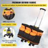 Tool Bag  17 Pockets Rolling Tool Bag with Two 2.56in Wheels