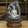 11inches Buddha Fountain Fengshui Indoor Tabletop Decorative Waterfall Kit