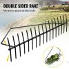 Double Sided Teeth Rake