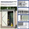 Tool Shed with Sloping Roof and Lockable Door