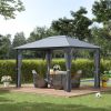 10' x 13' Patio Gazebo, Aluminum Frame