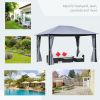 10' x 13' Patio Gazebo, Aluminum Frame
