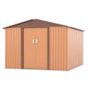 9.1' x 10.5' Outdoor Metal Storage Shed