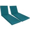 2PCS Set Outdoor Lounge Chair Cushion Replacement
