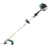4 in 1 Multi-Functional Garden Tool System with Gas Pole Saw, Hedge Trimmer, Grass Trimmer