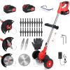3 in 1 Electric Cordless Grass Trimmer With Wheels