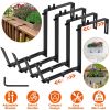 4Pcs Adjustable Planter Box Brackets