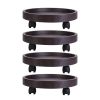 4Pcs Plant Caddy With Wheels