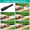 Stainless Steel Garden Hose with 2 Nozzles