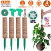 4Pcs Coco Coir Extendable Moss Pole for Climbing Plants